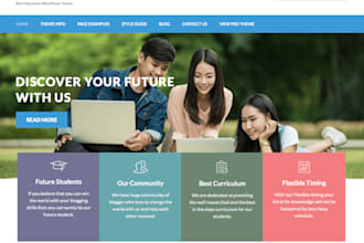 design ims website elearning website educational website education website