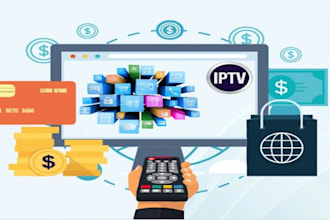 integrate verified iptv payment gateway, payment processor for iptv business