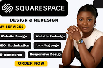 squarespace website squarespace design redesign seo