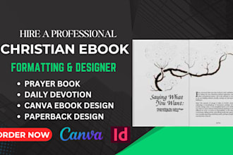 design format christian ebook daily devotion prayer book journal for amazon kdp