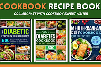 write cookbook recipe book, cookbook formatting, cookbook writer,  meal planner