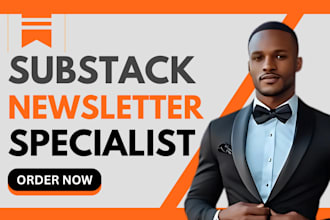 be your substack account setup editable substack newsletter template substack