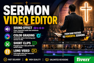 create church sermon videos and church service highlight