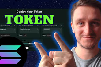 create crypto token website, coin or meme website