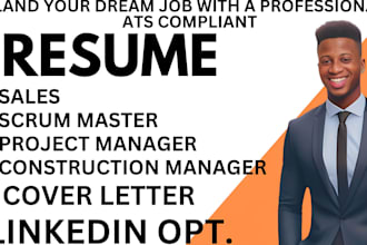 write ats sales and marketing resume, accounting cv, tech sales resume writing