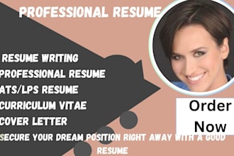 create an outstanding resume professional resume executive resume cover letter