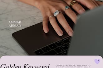research golden ratio low competition keywords