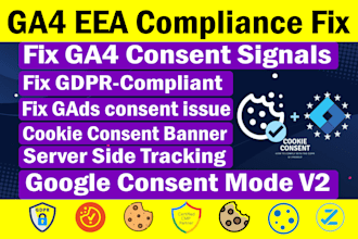 fix google analytics consent signals ga4 eea compliance gdpr cookie consent set