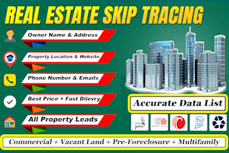 do  real estate skip tracing for commercial properties