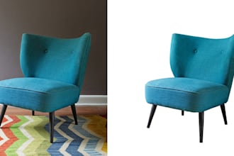 retouch, edit product image