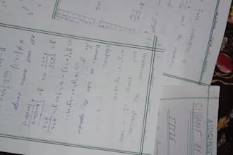neatly handwrite assignments, notes, and documents for you