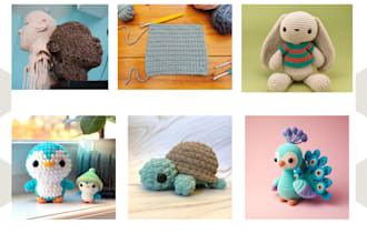 write detailed crochet pattern amigurumi pattern knitting crochet crafted toys