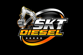 create creative and good looking diesel mechanic design