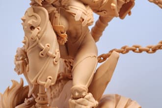 sculpt high quality 3d model, character, 3d miniature for 3d printing