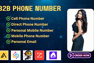 do provide b2b lead generation and cell phone