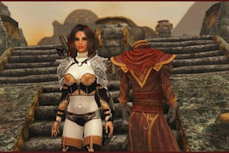 create and edit game mod skyrim mod fallout custom armor weapon port reskinning
