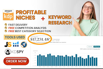 do high selling amazon KDP keywords niche research for your kdp books