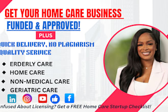 do home care startup registration policy procedures license business plan leads