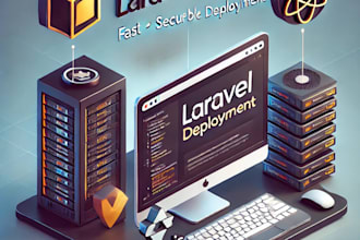 deploy laravel or node js websites and set up phpmyadmin on linux servers