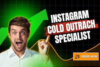 be your instagram cold outreach specailist and do influencer marketing