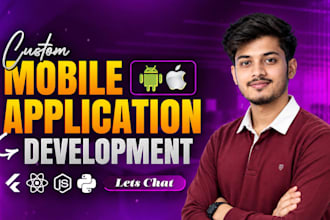 do android and ios mobile app development using flutter as ai software developer