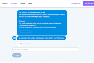 create custom form with tripetto or typeform