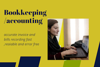 make accurate invoice and bills  recording services