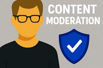 moderate content and label data