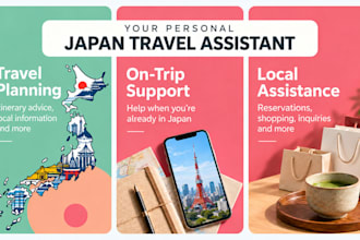 be your personal travel assistant in japan
