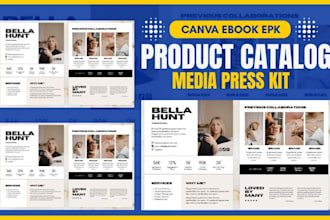 do canva ebook locksmith door website design product catalog media press kit epk