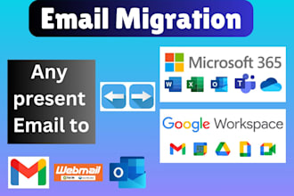 setup email migration to google workspace microsoft 365 zoho