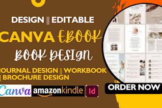 canva ebook,canva ebook design,ebook kindle book cover journa design amazon kdp