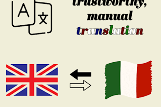 translate your file from italian to english and vice versa