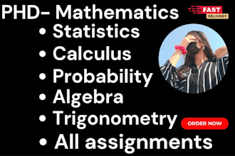 help in math statistics calculus mathematics trigonometry and probability