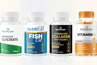 do product label design and supplement label design