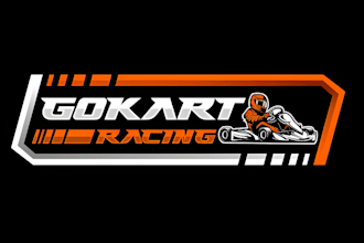 make an automotive design racing logo