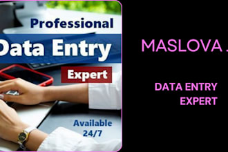 do PDF to excel word conversion and data entry services