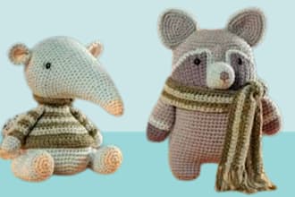write a detailed amigurumi crochet toys knitting crochet patterns with picture