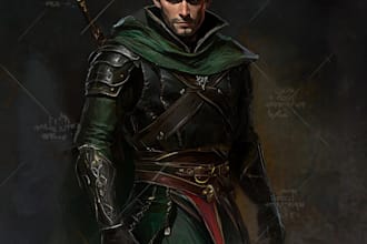 illustrate your oc or dnd character art