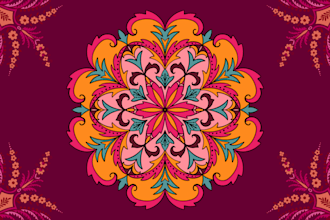 design unique custom mandala coloring pages for amazon KDP, etsy