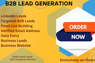 do perfect b2b lead generation and google map scraping