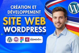 french website, création de site web wordpress et développement de site web