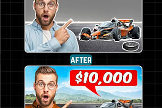 eye catching  thumbnail for youtube