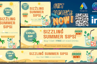 design custom, outstanding google ads web banners for you