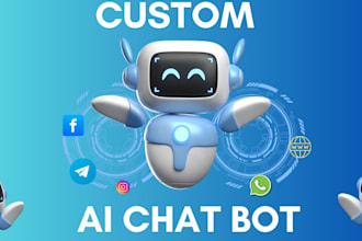 build a custom ai chatbot for telegram, websites and apps