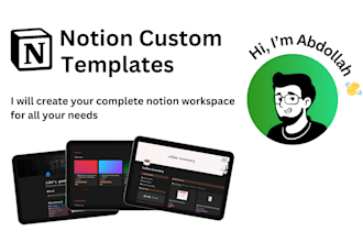 build an advanced notion template