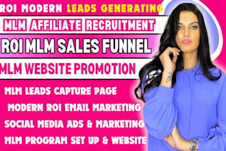 mlm promotion, mlm sales funnel, mlm promotion, affiliate recruitment, mlm leads