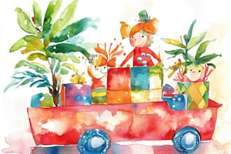 paint anything in watercolor