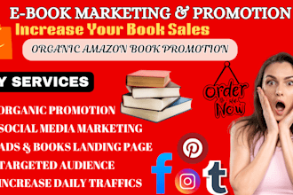 promote viral ebook marketing promotion amazon kindle kdp ads booktok marketing