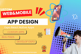 provide expert mobile app development and app creation with react native